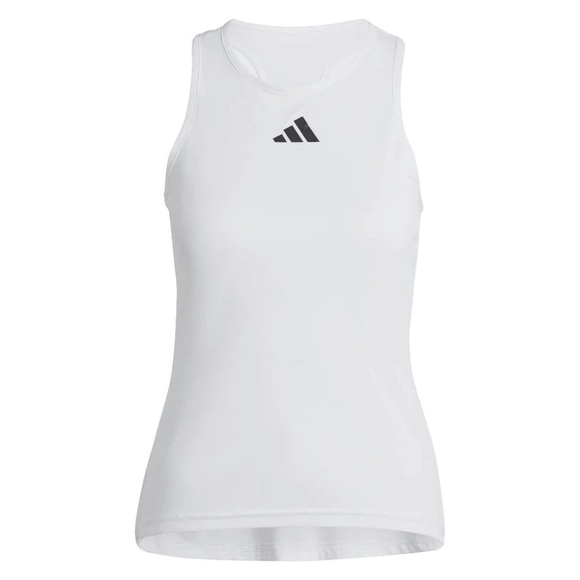 NWT Adidas Women’s Club Tank Top in White in size M - Picture 1 of 9